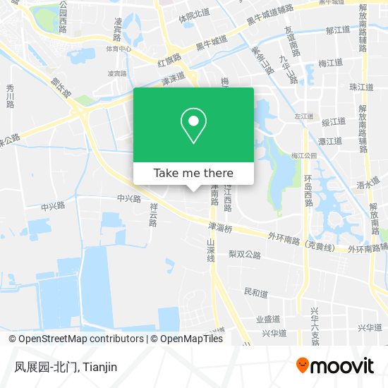 凤展园-北门 map