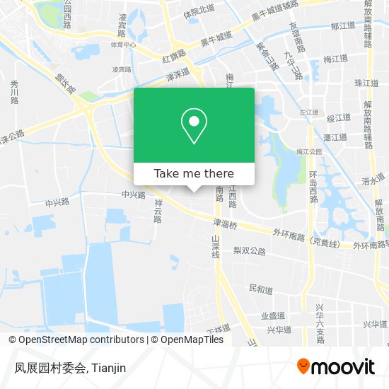凤展园村委会 map