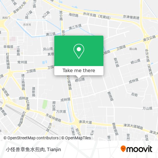 小怪兽章鱼水煎肉 map