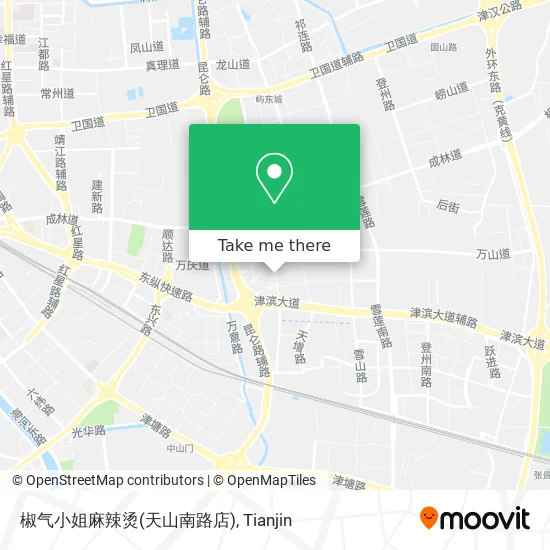 椒气小姐麻辣烫(天山南路店) map