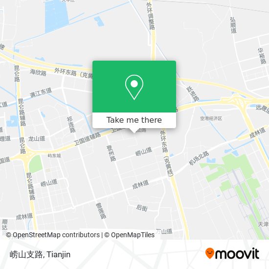 崂山支路 map