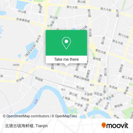 北塘古镇海鲜楼 map