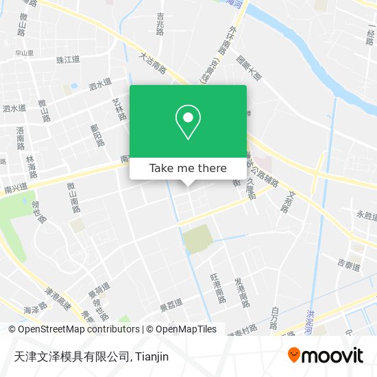 天津文泽模具有限公司 map