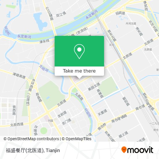 福盛餐厅(北医道) map