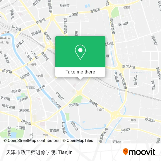 天津市政工师进修学院 map