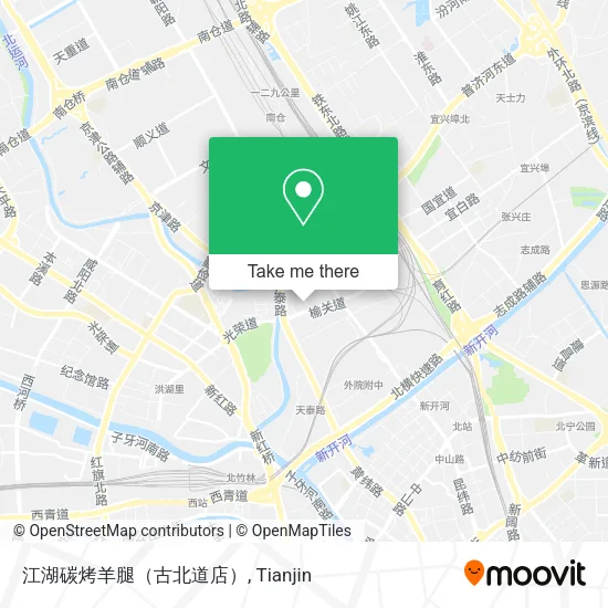 江湖碳烤羊腿（古北道店） map