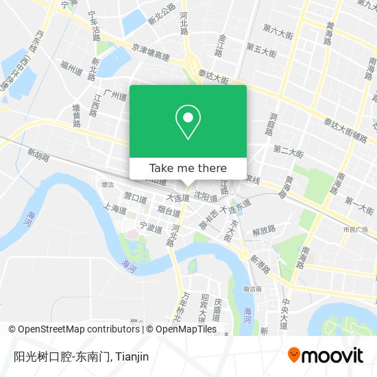 阳光树口腔-东南门 map