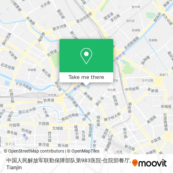 中国人民解放军联勤保障部队第983医院-住院部餐厅 map