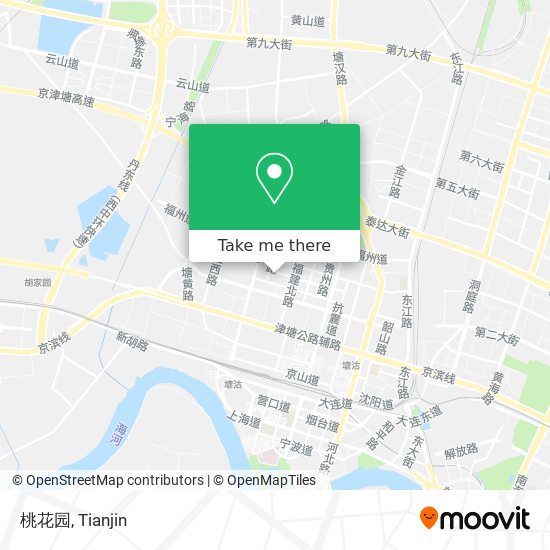 桃花园 map