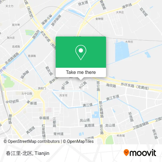 春江里-北区 map