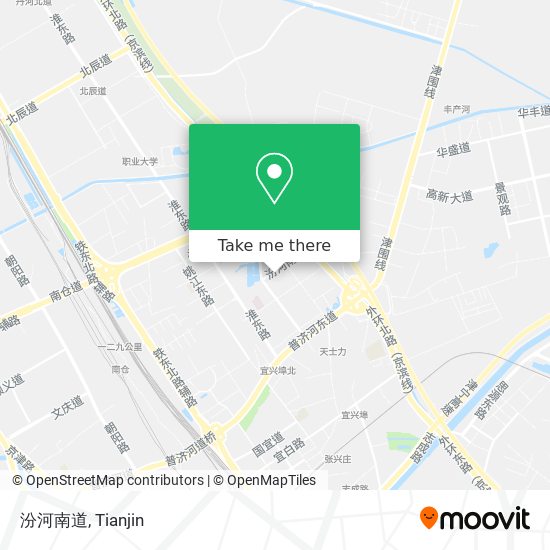 汾河南道 map