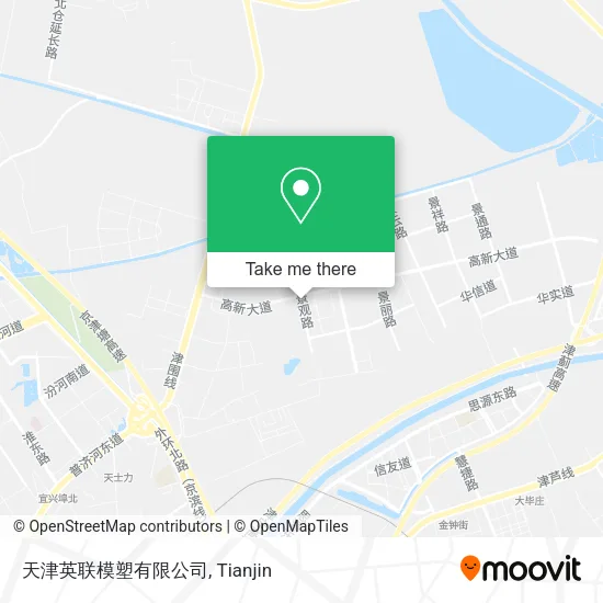 天津英联模塑有限公司 map
