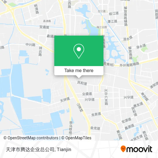 天津市腾达企业总公司 map