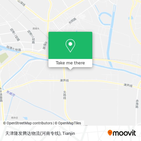 天津隆发腾达物流(河南专线) map