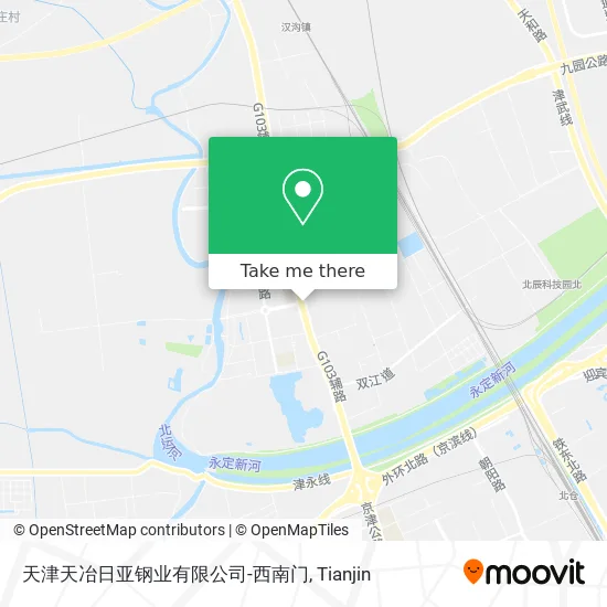 天津天冶日亚钢业有限公司-西南门 map