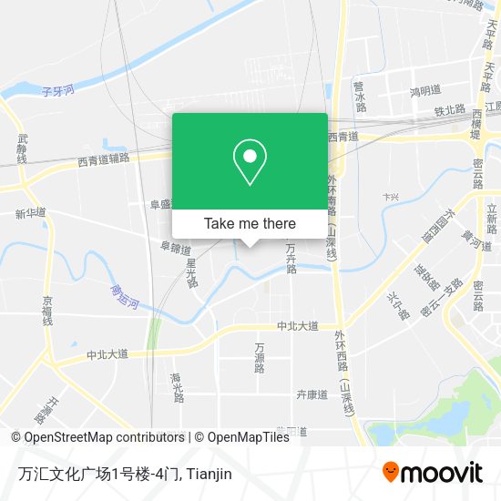 万汇文化广场1号楼-4门 map