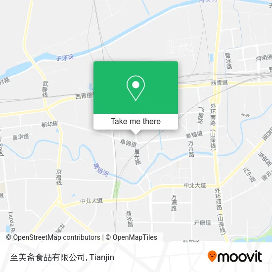 至美斋食品有限公司 map