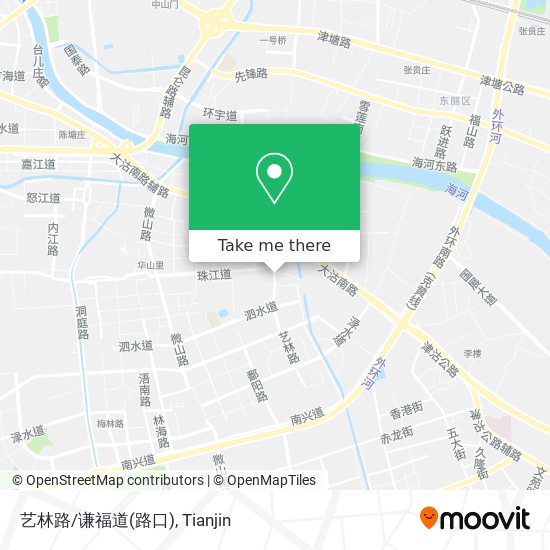 艺林路/谦福道(路口) map