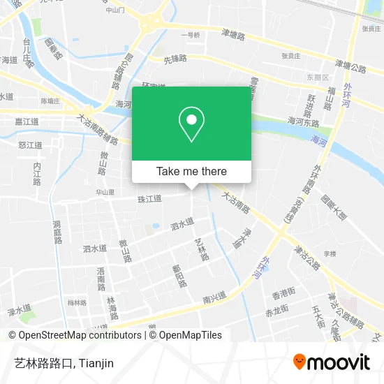 艺林路路口 map