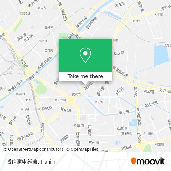 诚信家电维修 map