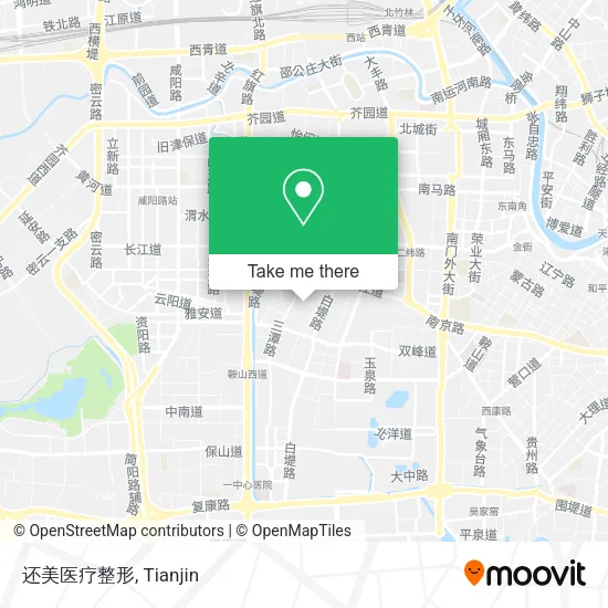 还美医疗整形 map