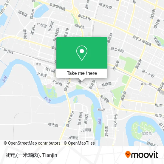 街电(一米鸡肉) map