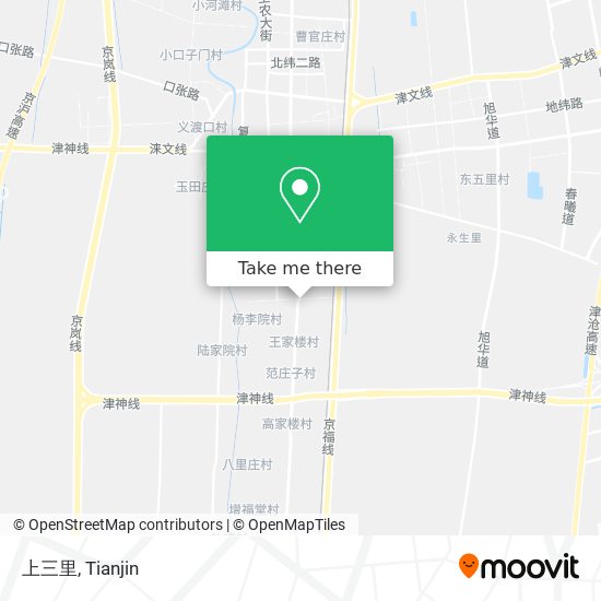 上三里 map