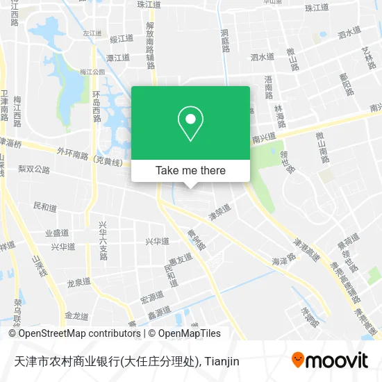 天津市农村商业银行(大任庄分理处) map