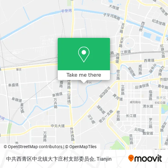 中共西青区中北镇大卞庄村支部委员会 map