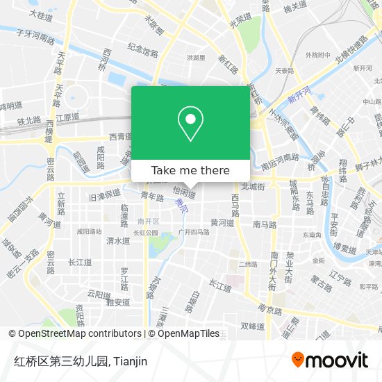 红桥区第三幼儿园 map