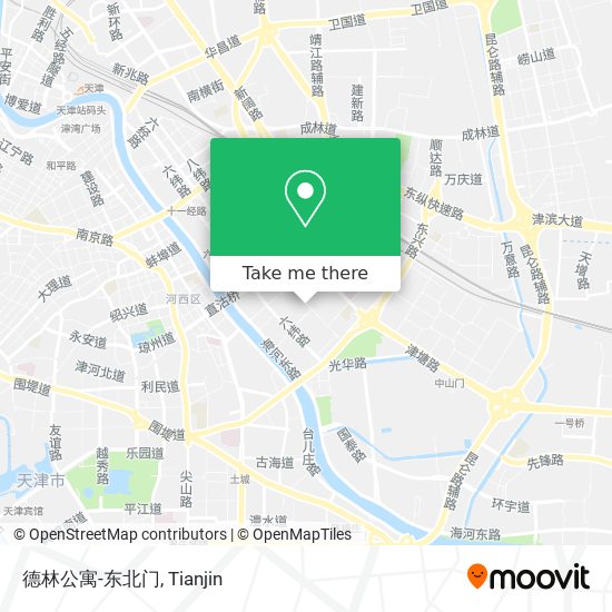 德林公寓-东北门 map