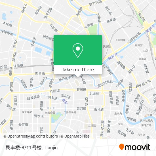 民丰楼-8/11号楼 map