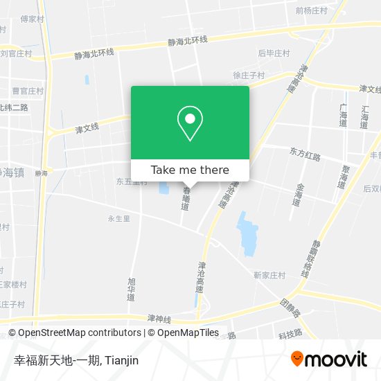 幸福新天地-一期 map