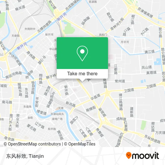 东风标致 map