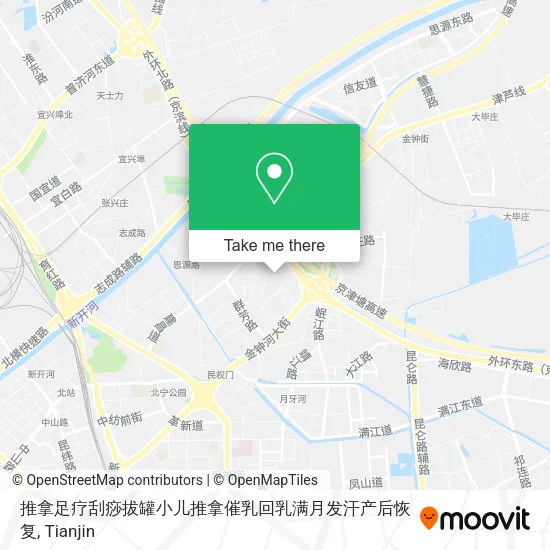 推拿足疗刮痧拔罐小儿推拿催乳回乳满月发汗产后恢复 map