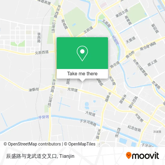 辰盛路与龙武道交叉口 map
