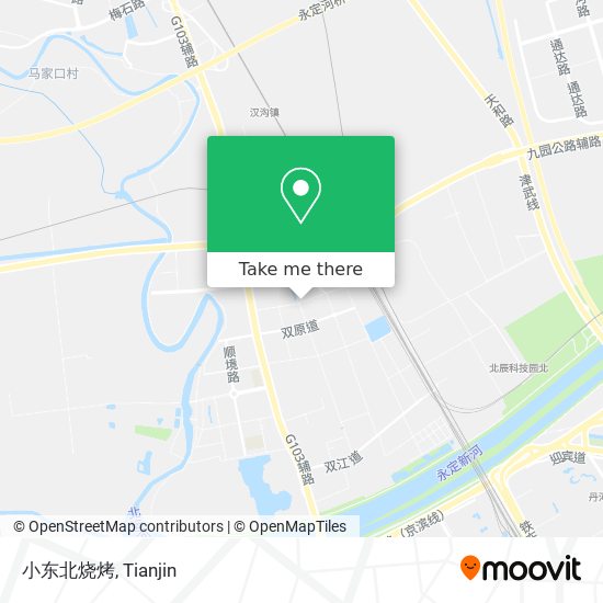 小东北烧烤 map