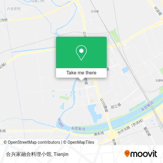 合兴家融合料理小馆 map