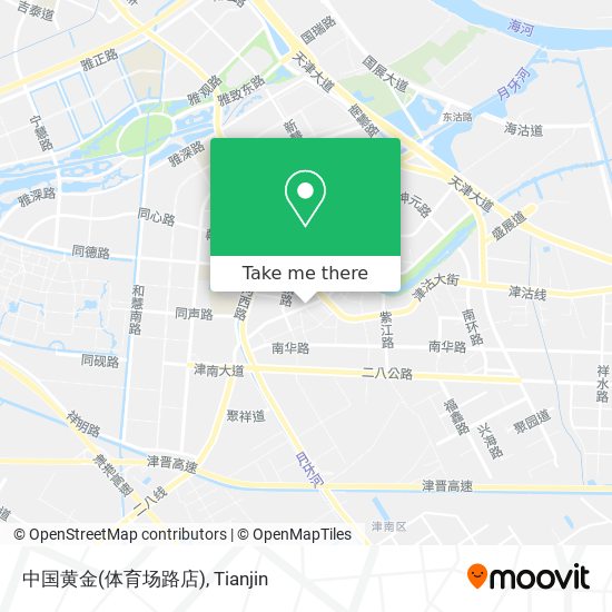 中国黄金(体育场路店) map