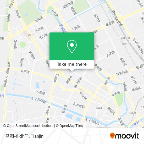 昌图楼-北门 map