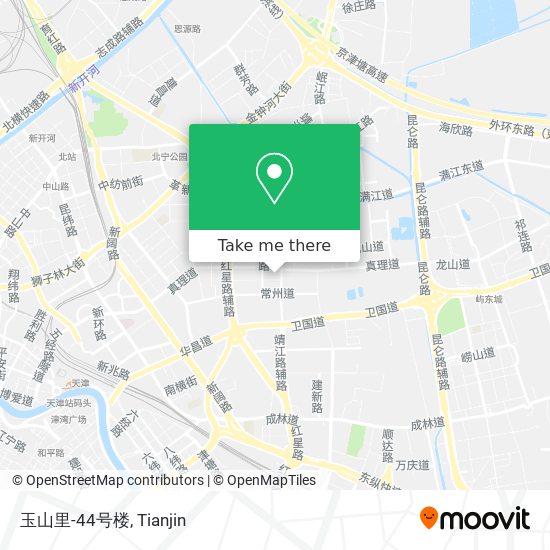 玉山里-44号楼 map