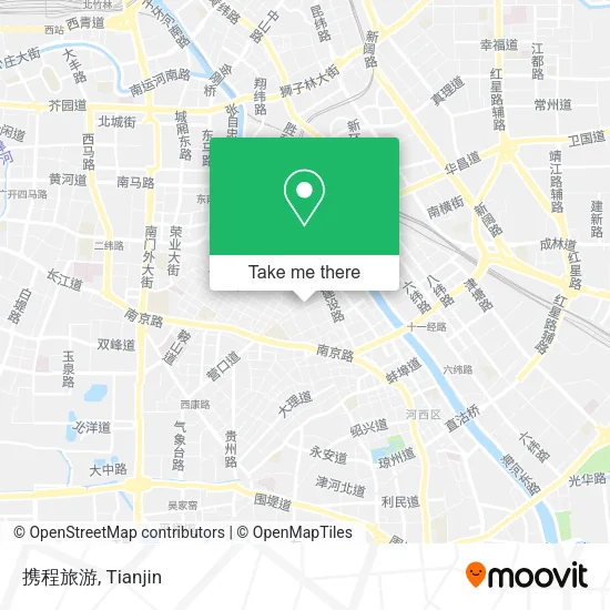 携程旅游 map