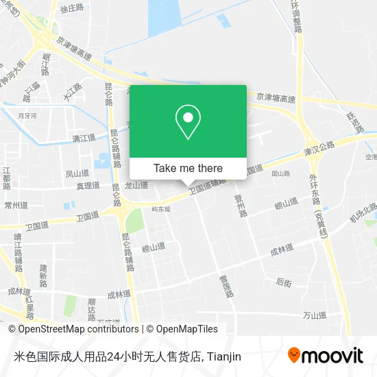 米色国际成人用品24小时无人售货店 map