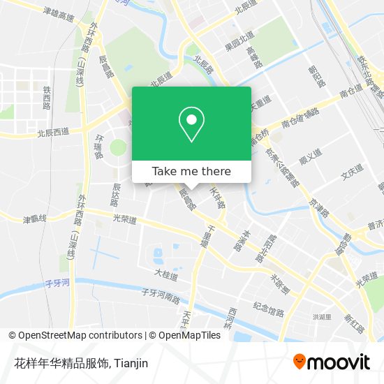 花样年华精品服饰 map