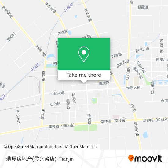 港厦房地产(霞光路店) map
