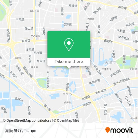 湖院餐厅 map
