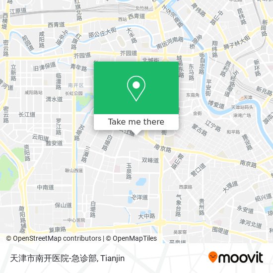 天津市南开医院-急诊部 map
