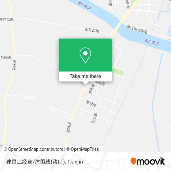 建昌二经道/津围线(路口) map