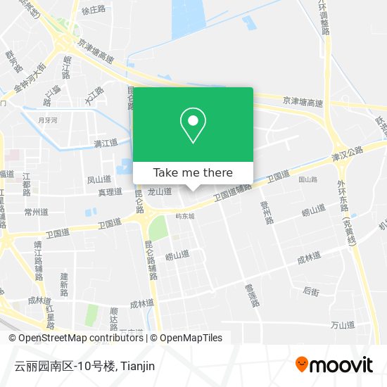 云丽园南区-10号楼 map