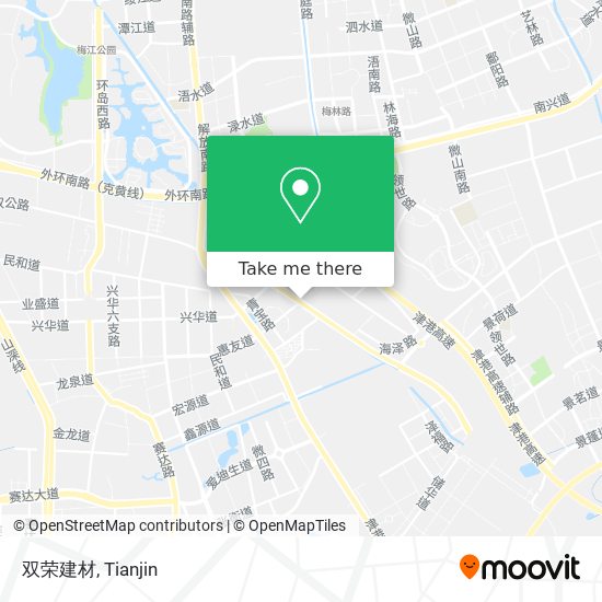 双荣建材 map